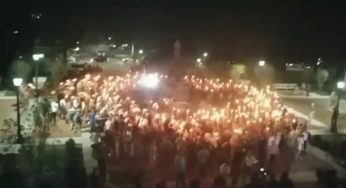 Richard Spencer Leads White Supremacists In Another Tiki-Torch Rally In Charlottesville