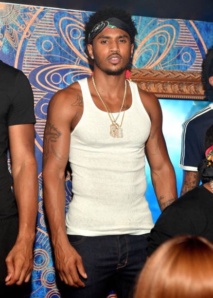 Trey songz with fans