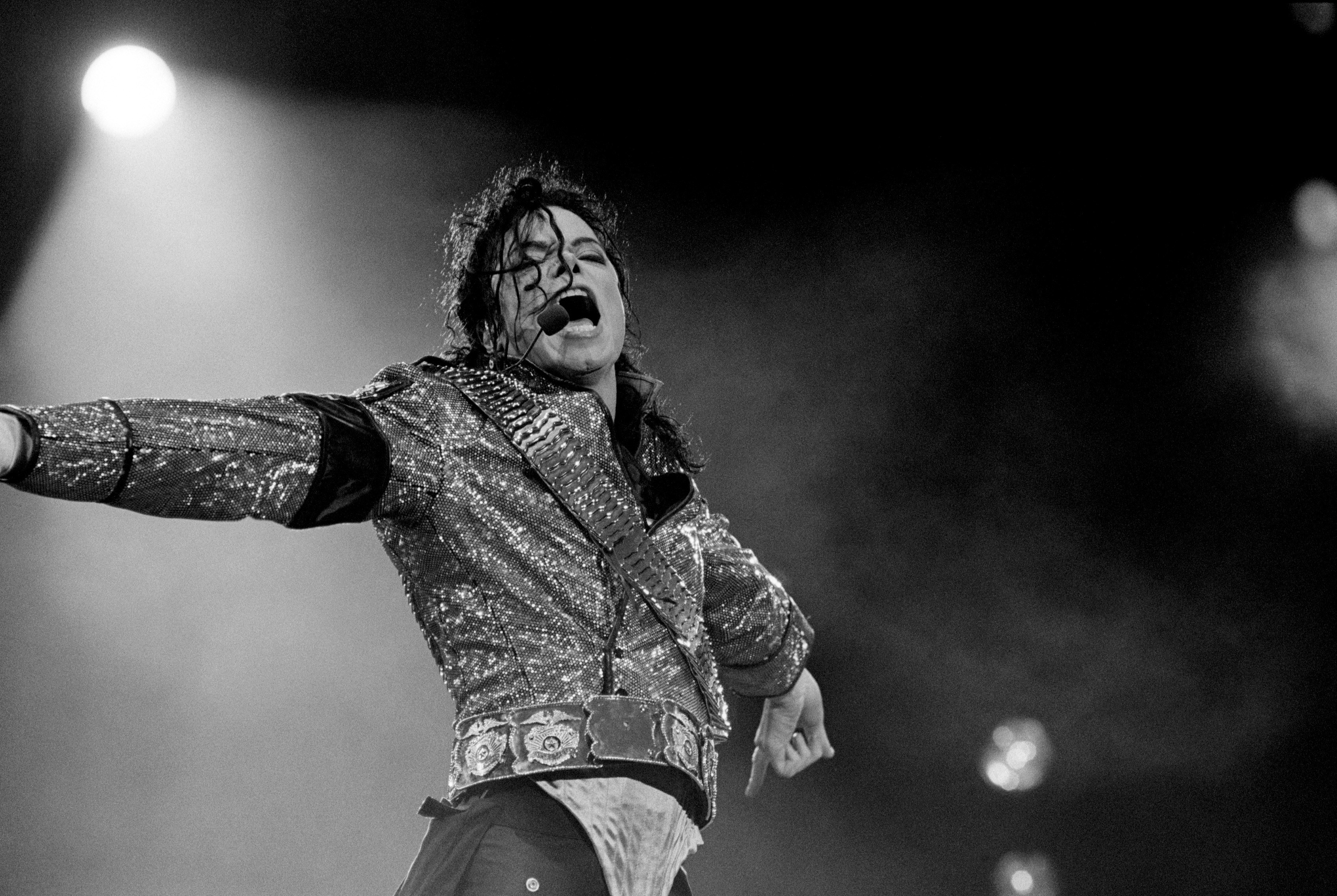 Michael Jackson Foto Bianco E Nero