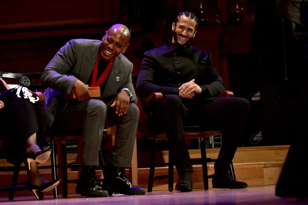 Colin Kaepernick & Dave Chappelle Awarded The W.E.B. Du Bois Medal At