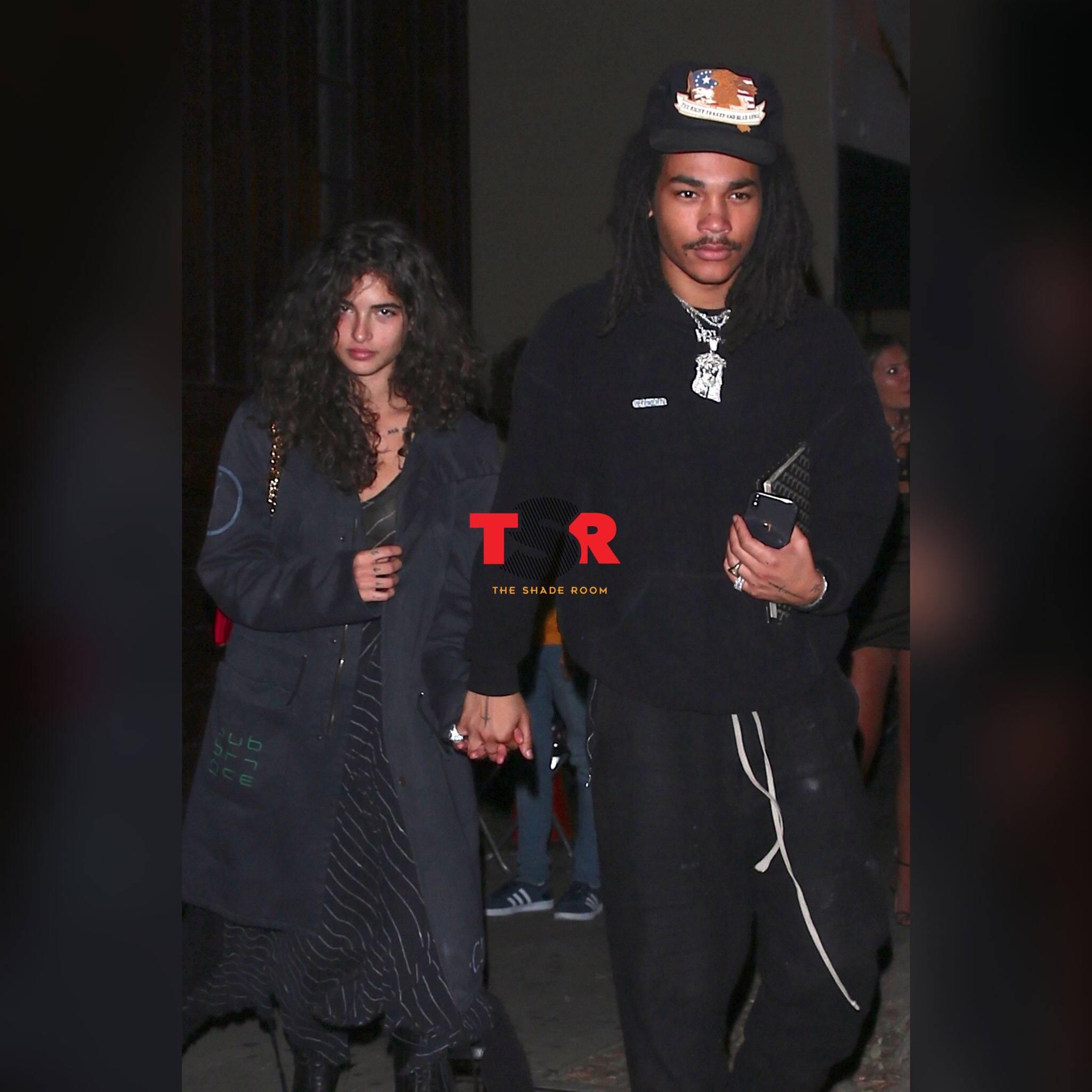 Model Luka Sabbat Spotted Out Holding Hands With A New Woman In LA.