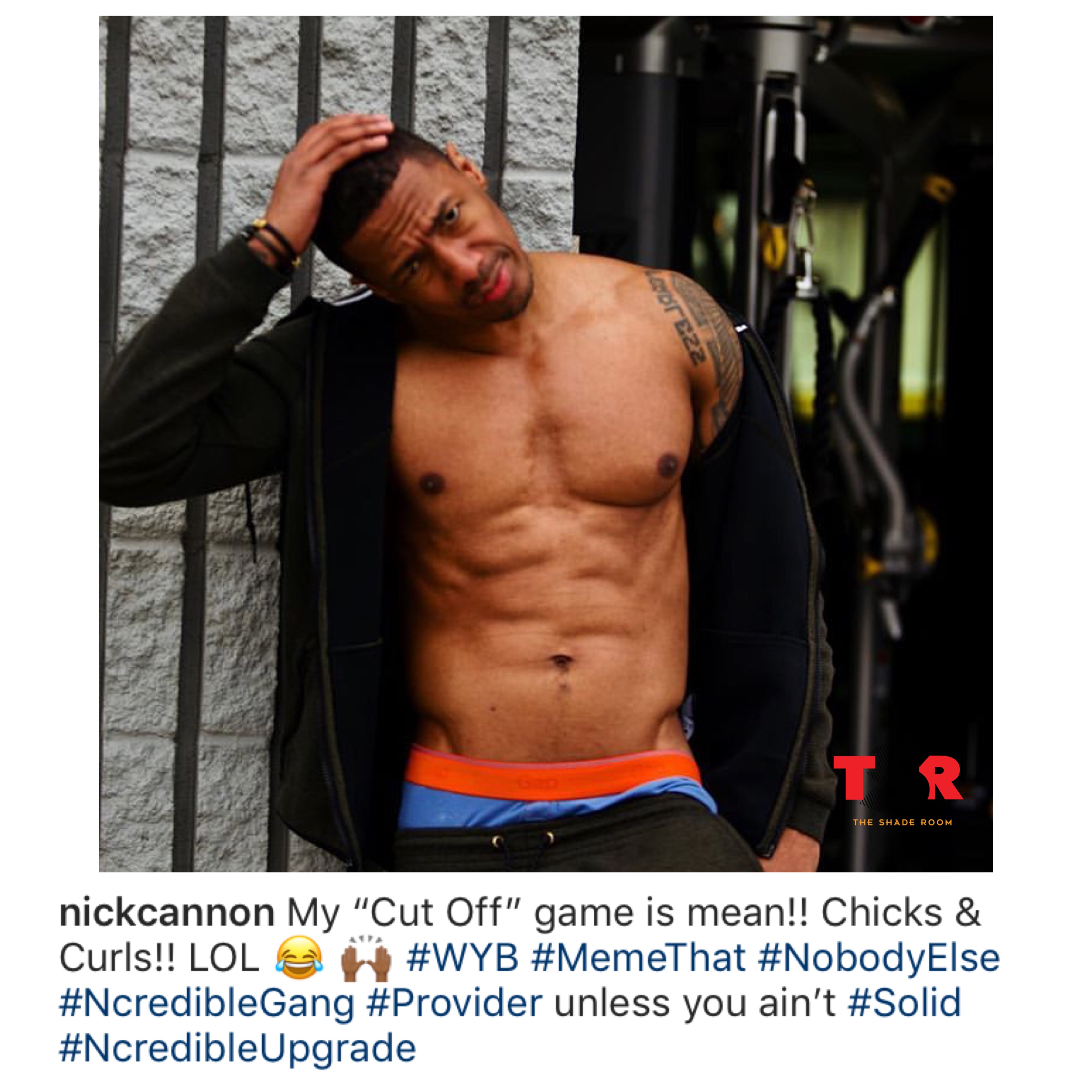 #NickCannon is trying to get chose on the Gram! ???? 