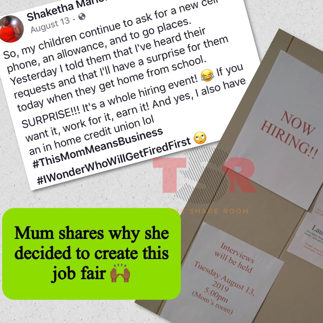 This Mother creates job fair for her kids