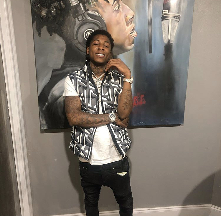NBA YoungBoy was seen spending time with his and Yaya Mayweather's son Kentrell Jr. while in New York City.
