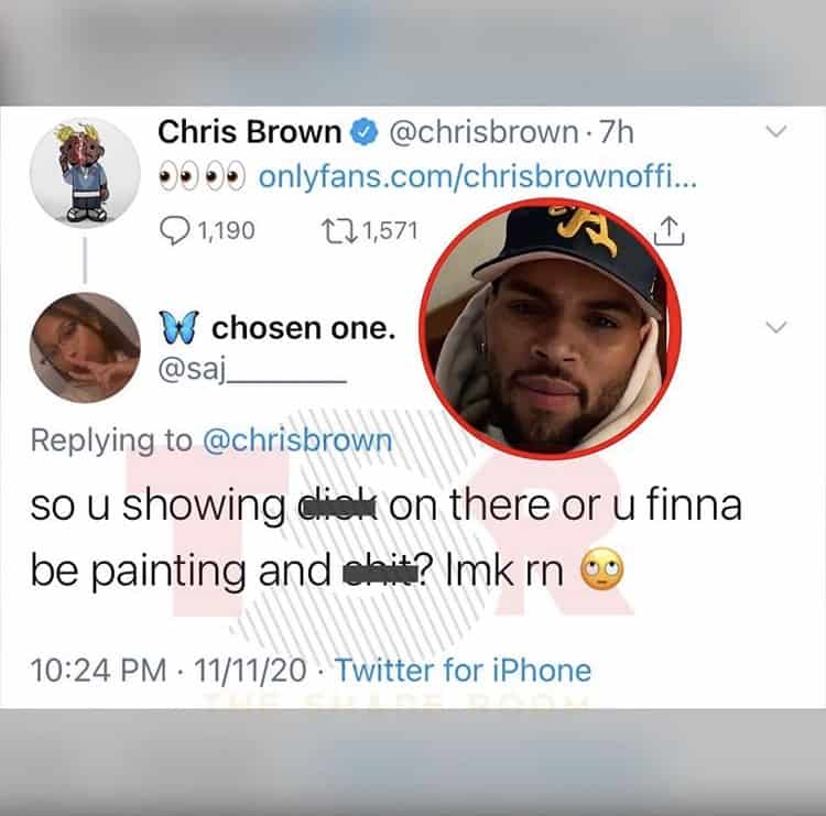 Chris browns onlyfans