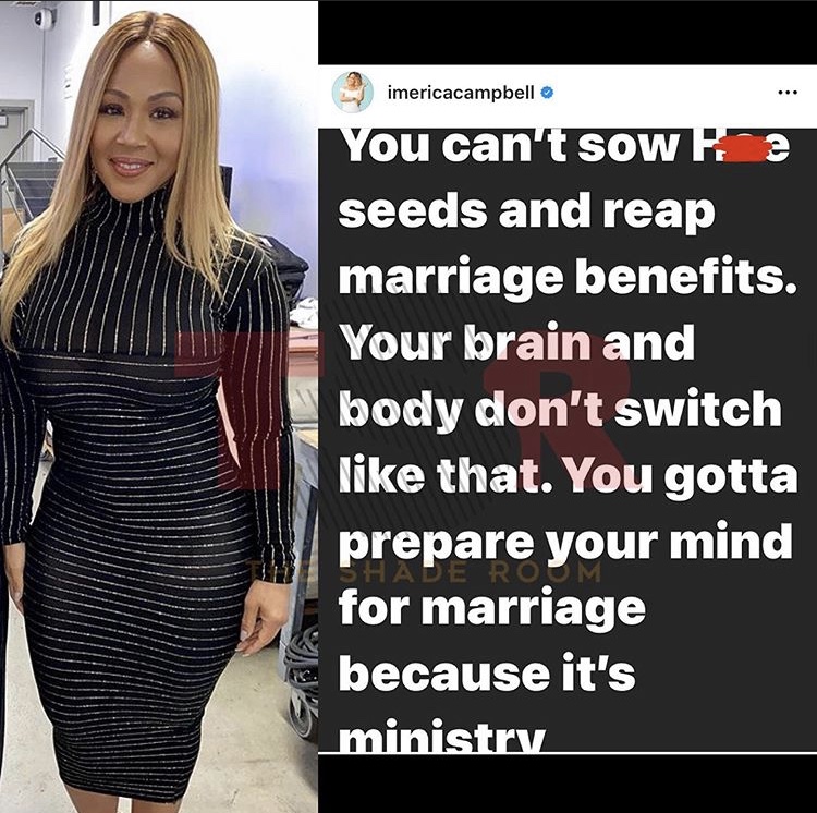 Erica Campbell Has A Message For Women Wanting To Get Married—“You Can’t Sow H** Seeds And Reap Marriage Benefits”