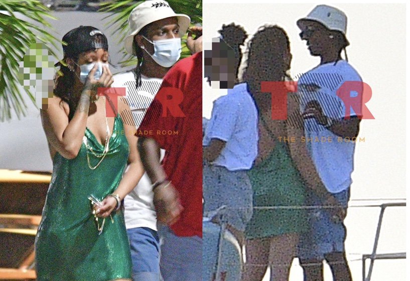 Rihanna Gallery on X: Rihanna and ASAP Rocky in Barbados (April 19)   / X