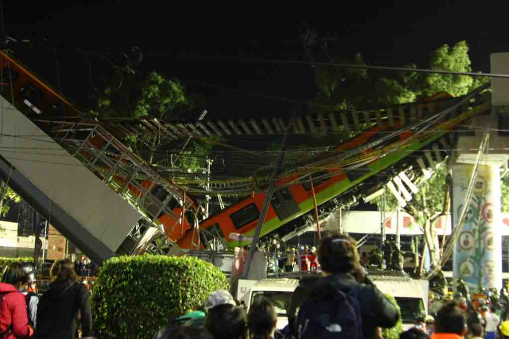 There are about 23 people dead and several others injured after a train overpass in Mexico City collapsed Monday night.