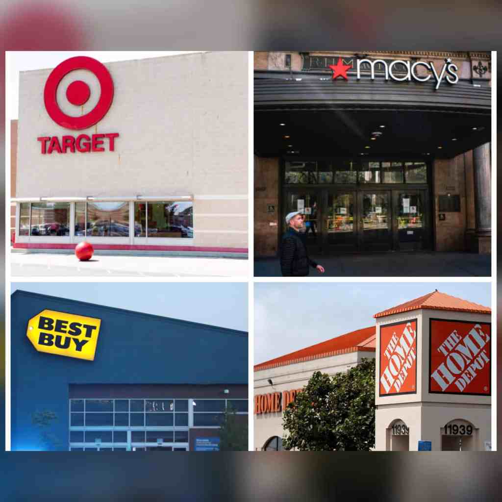 Target, Macy's, Best Buy and Home Depot masks vaccinated