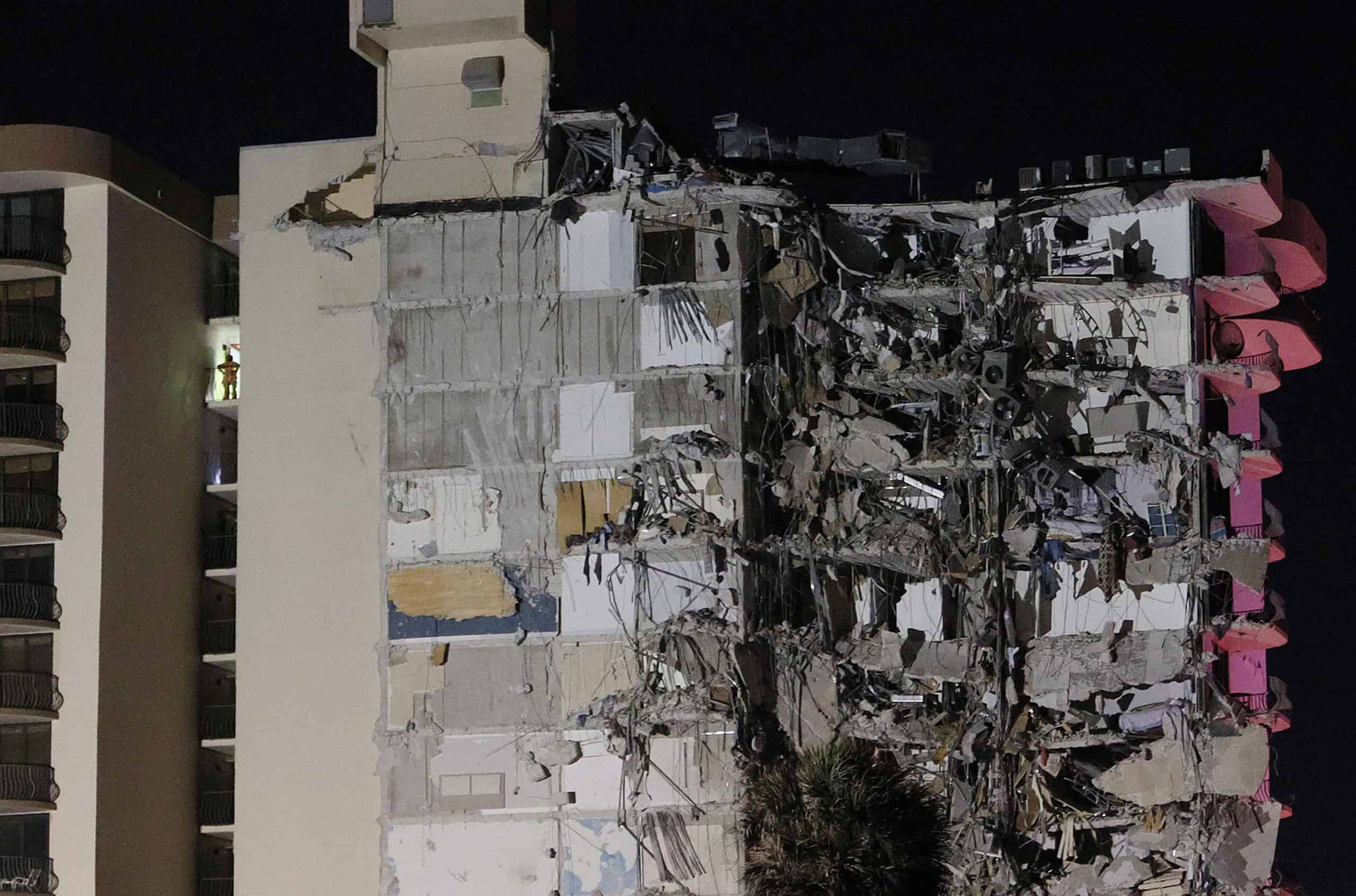 Authorities say that four people are now dead and 159 people are unaccounted for following the building collapse in Miami.