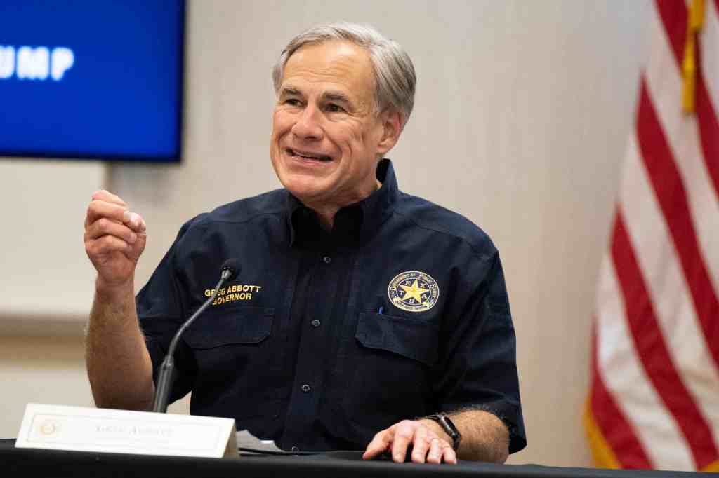 Texas Governor Greg Abbott bans mask mandates in his state and threatens to fine any local officials who try to enforce one.