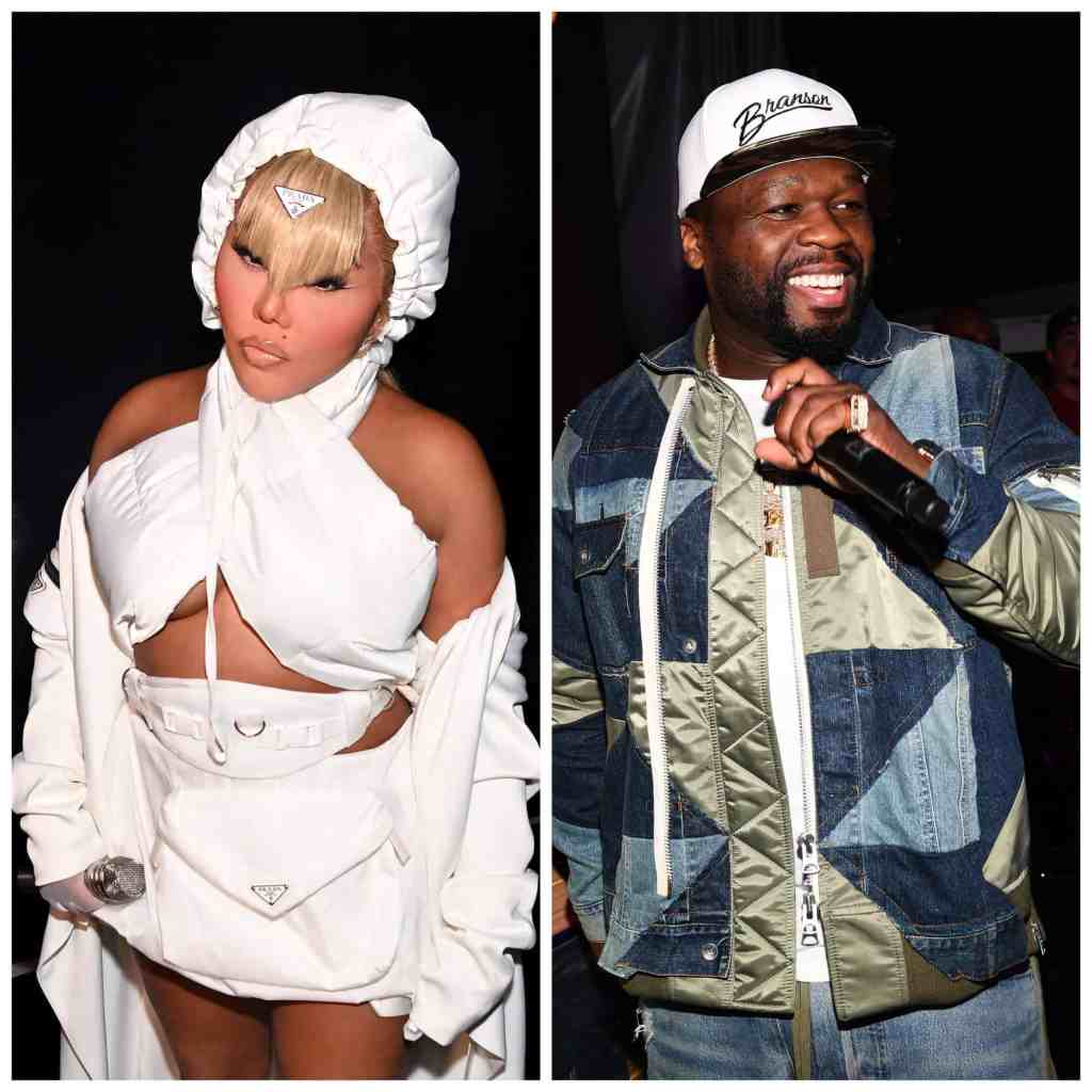 Lil' Kim slams 50 Cent for a sharing a meme that compared her BET Awards look to a white owl.