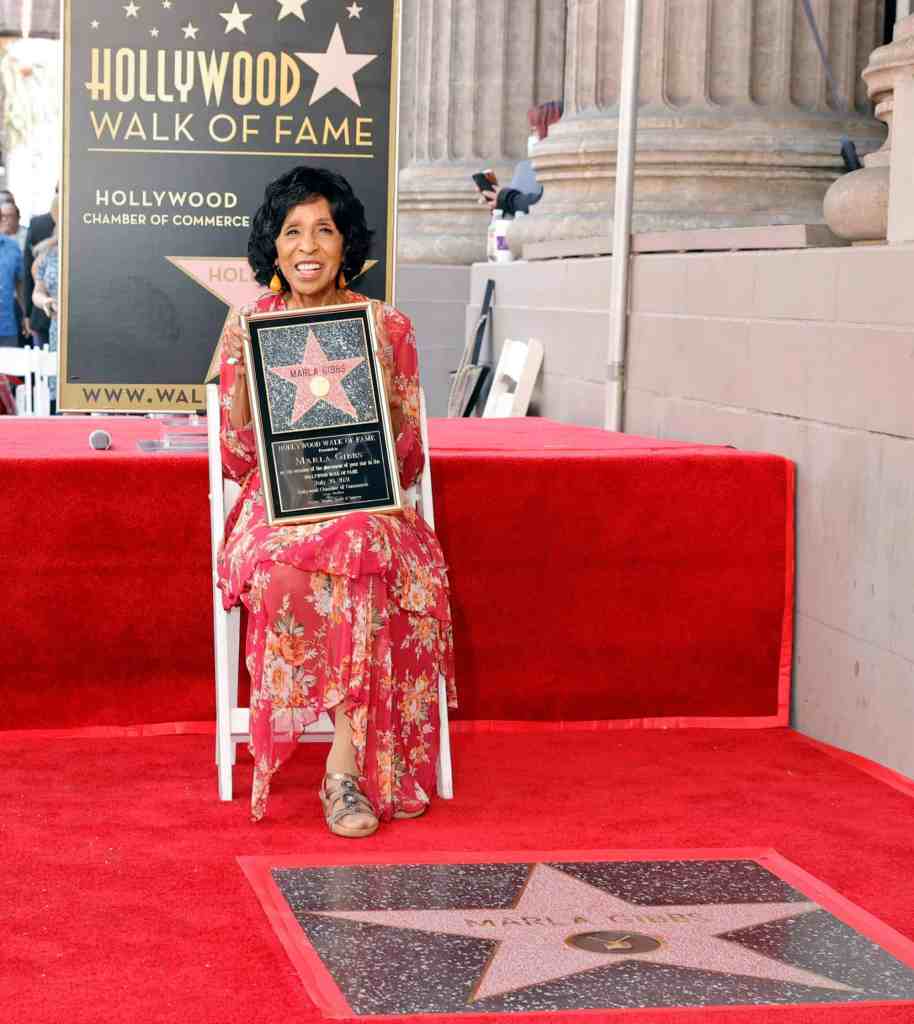 Legendary actress Marla Gibbs received a star on the Hollywood Walk of Fame, at the age of 90 and more than 50 years in the game.