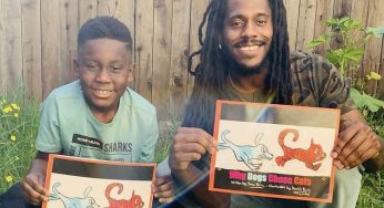 Oakland Father Supported 7-Year-Old Illustrator Son’s Dreams By Helping Publish His First Children’s Book