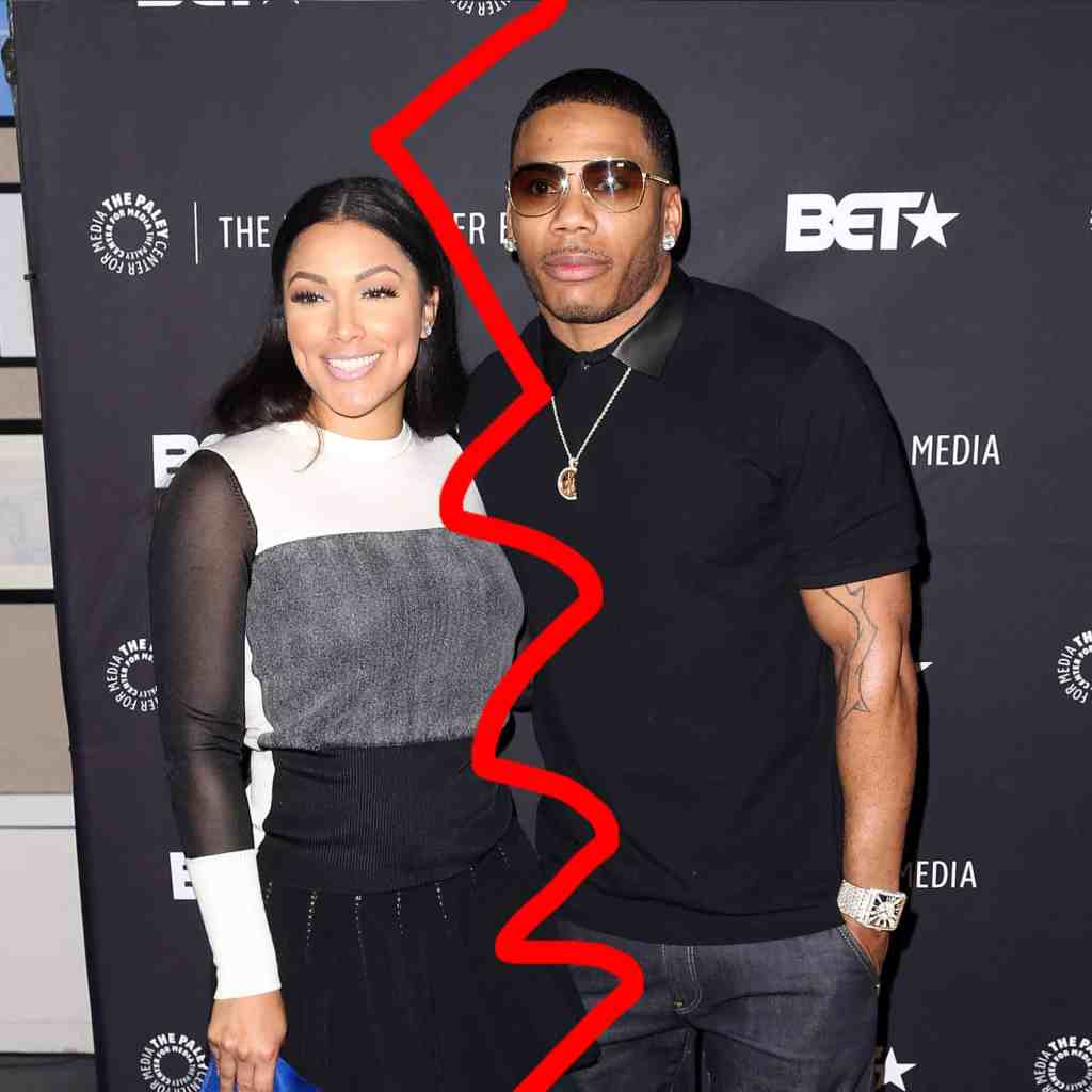 Nelly and his longtime girlfriend call it quits after seven years of dating, Shantel confirms to a fan who inquired.
