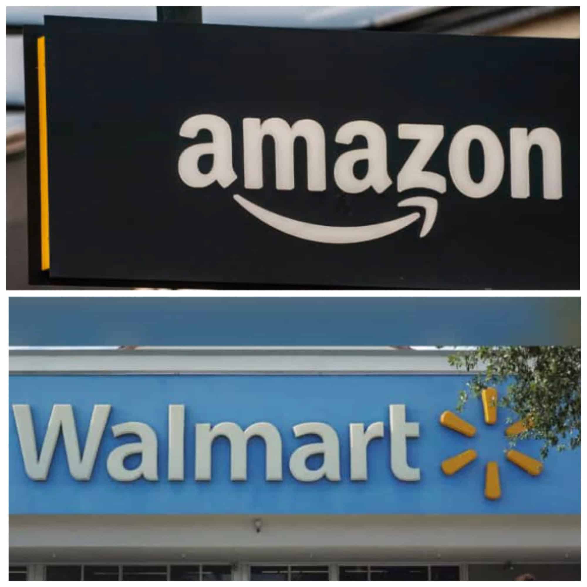 Amazon and Walmart