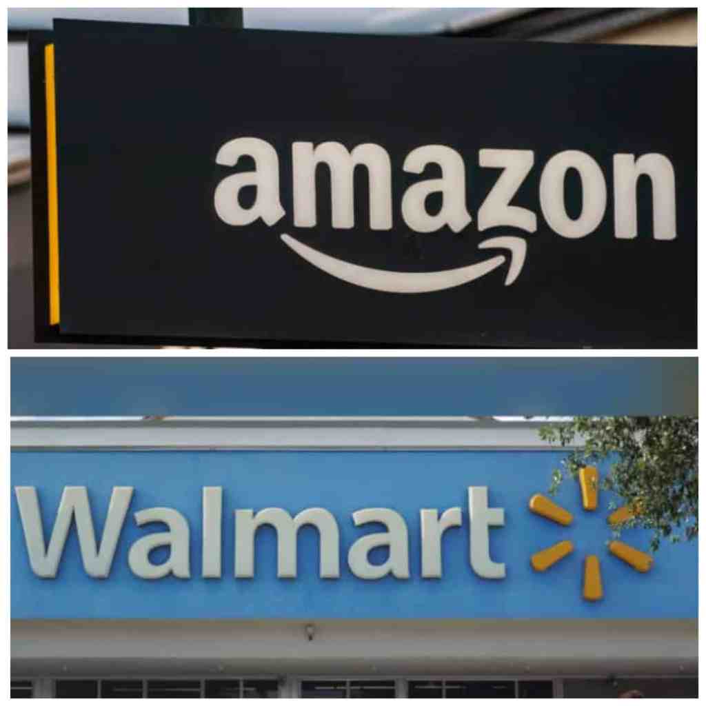 Amazon and Walmart