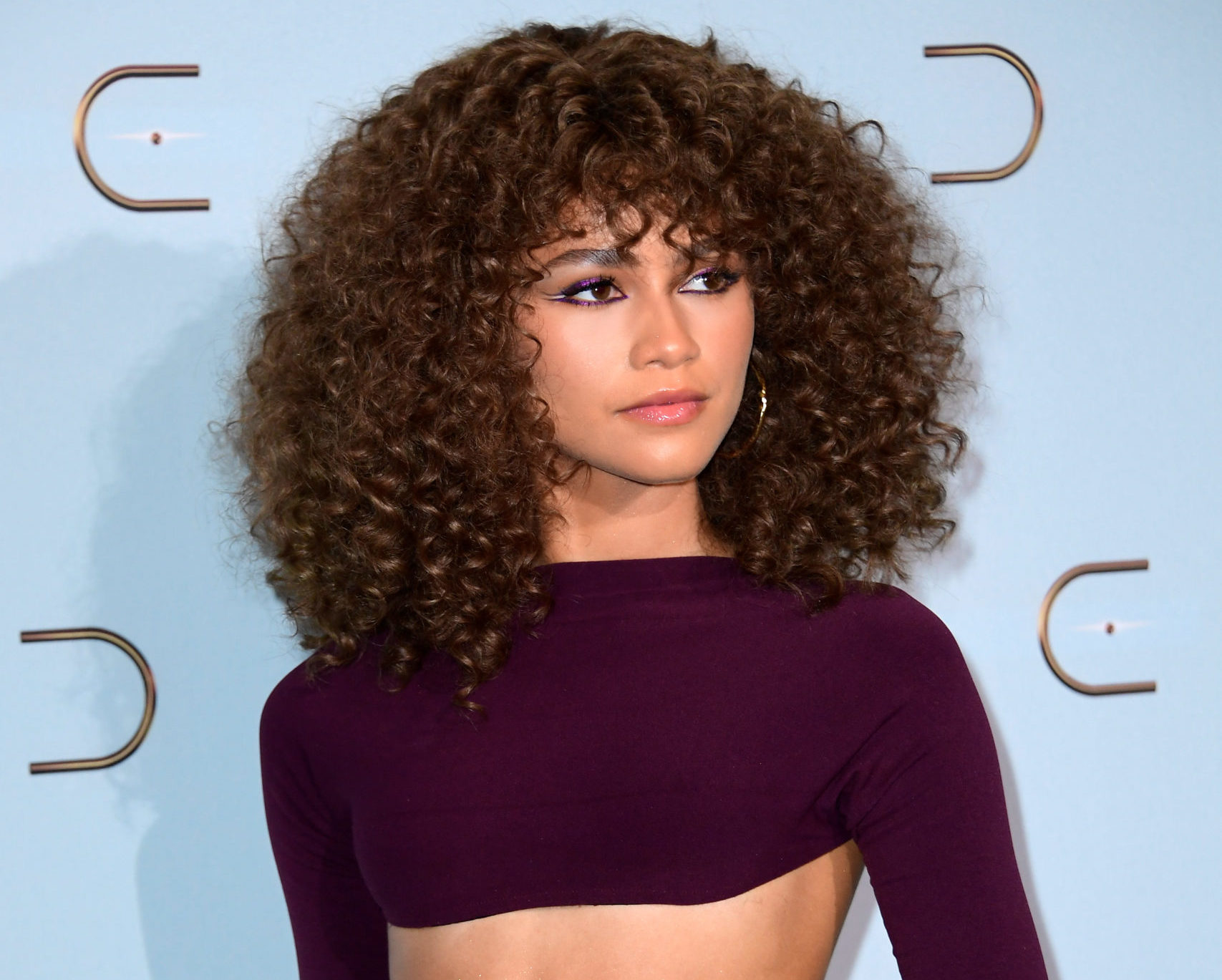 Zendaya on the red carpet, wants to be a director.