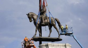 Statue Of Confederate General Robert E. Lee Officially Removed In Richmond, Virginia (Update)