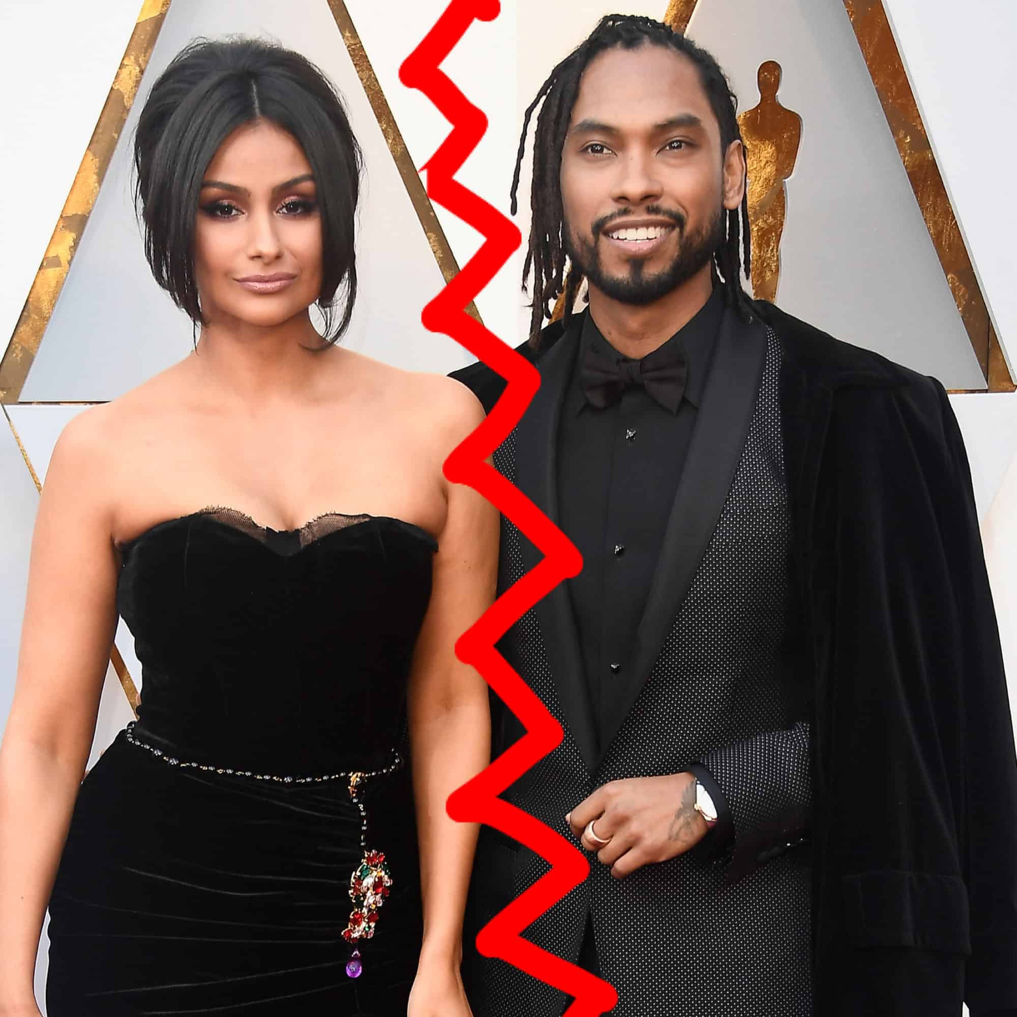 Miguel and Nazanin Mandi are going their separate ways after 17 years together, and almost 3-years of marriage.