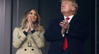 Melania Trump Appears To Roll Her Eyes At Donald Trump At World Series Game