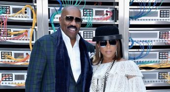 Steve And Marjorie Harvey Share Intimate Dance While Celebrating Her Birthday