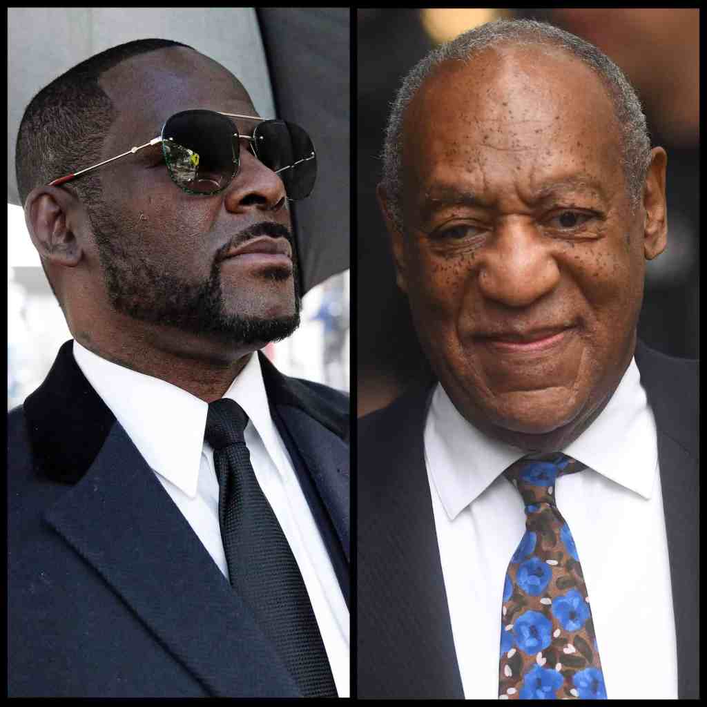 R. Kelly and Bill Cosby