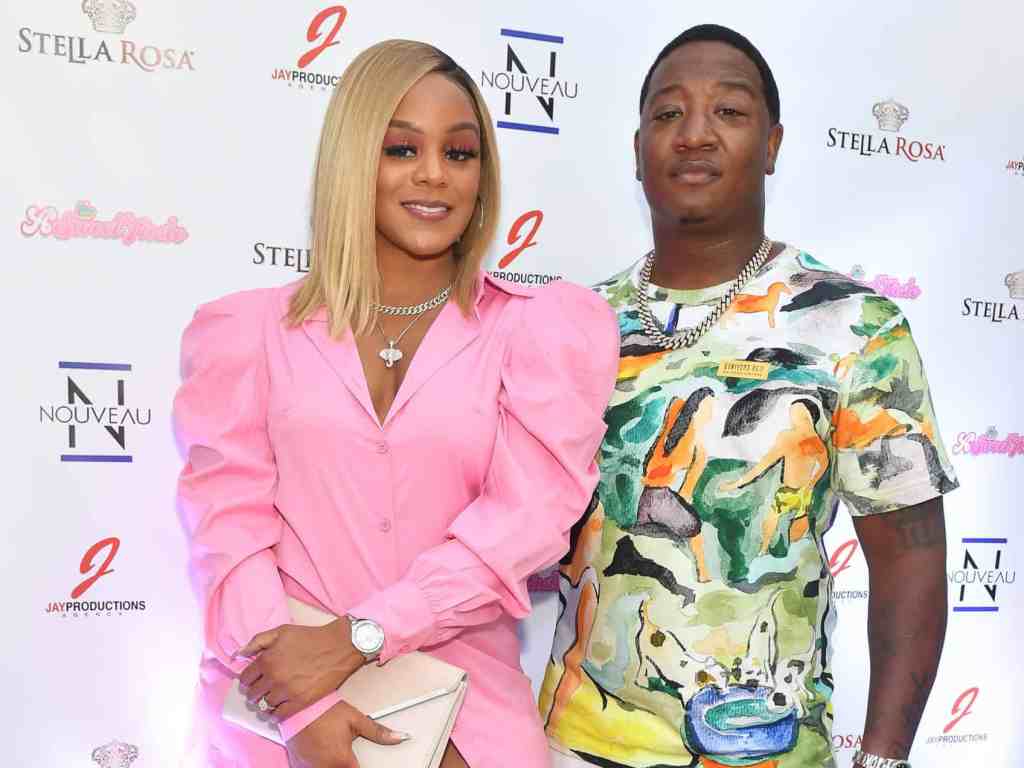 Yung Joc and his fiancée Kendra Robinson tied the knot in front of their family and friends and videos from the ceremony was shared online.