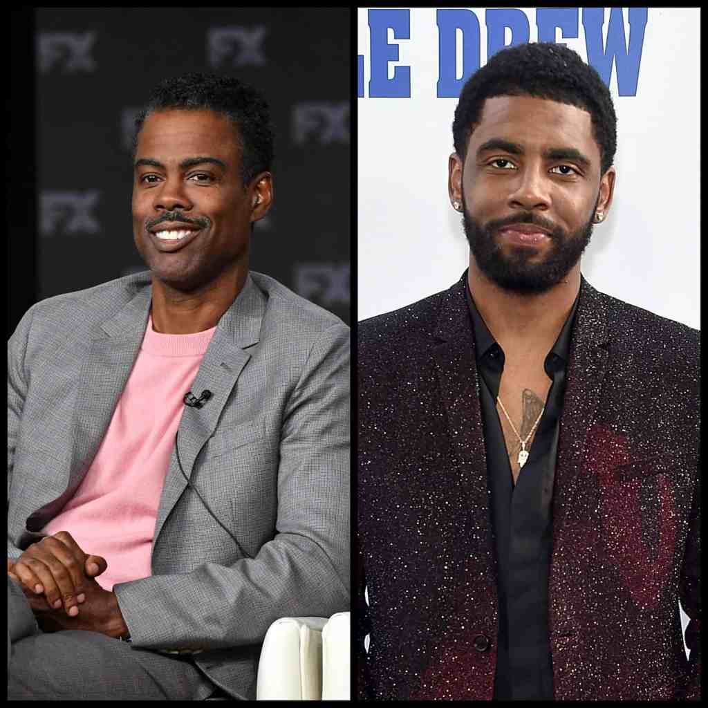 Chris Rock and Kyrie Irving