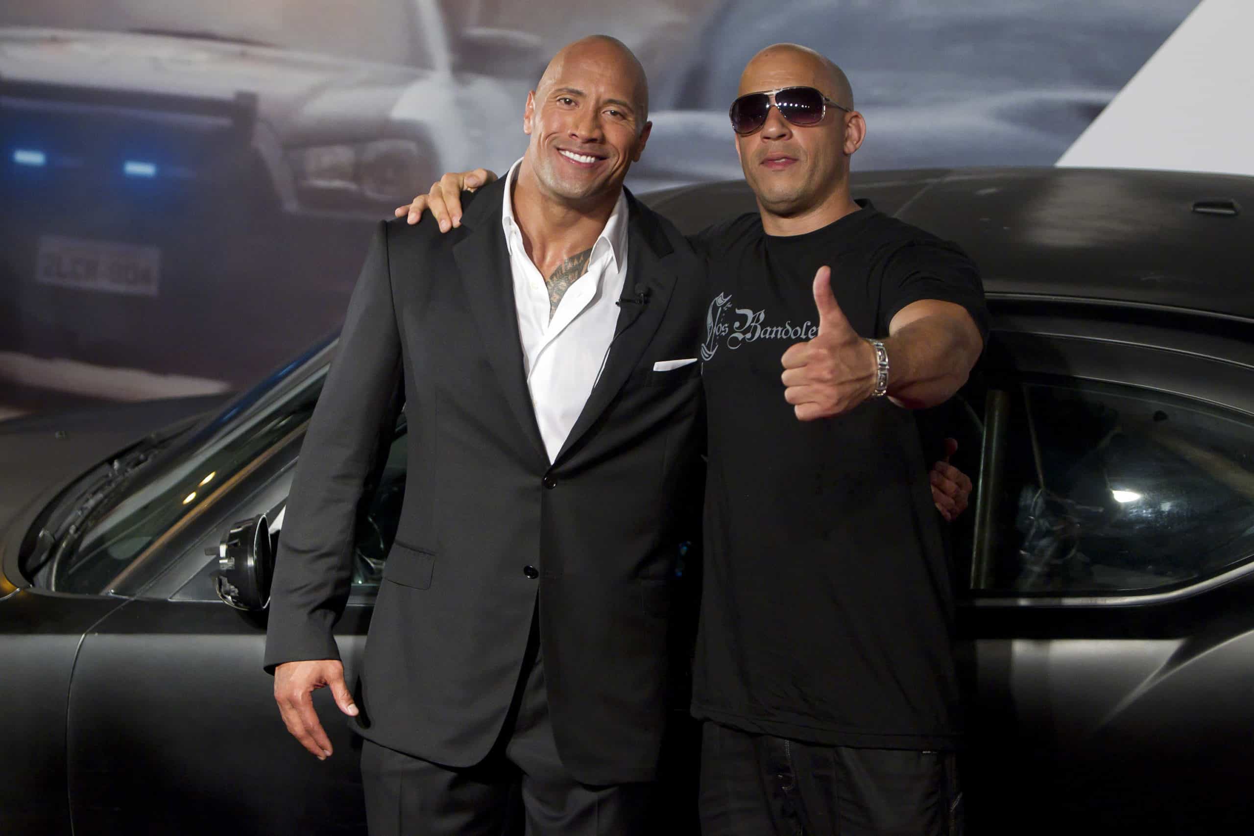 Vin Diesel sends a message to Dwayne "The Rock" Johnson to get him to return to the "Fast & Furious" franchise after their falling out.