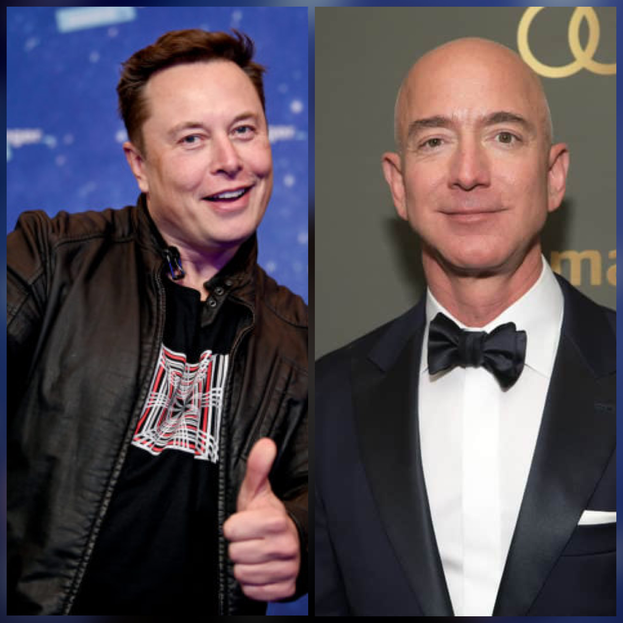 Elon Musk and Jeff Bezos