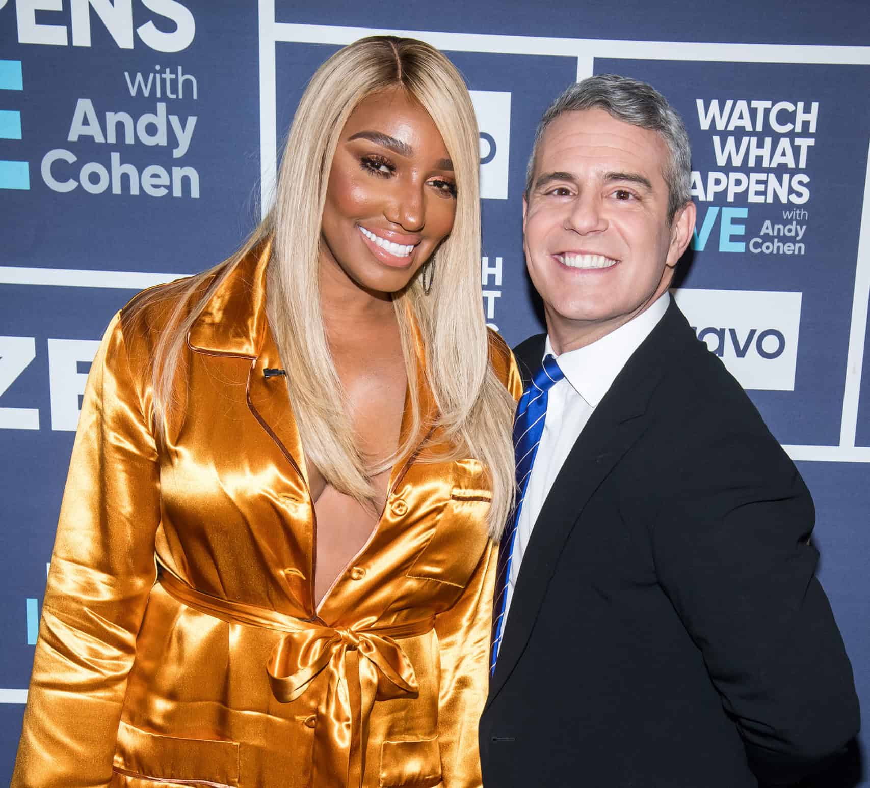 Andy Cohen says he's focused on the upcoming season after asking for his thoughts on Nene Leakes' return to RHOA.
