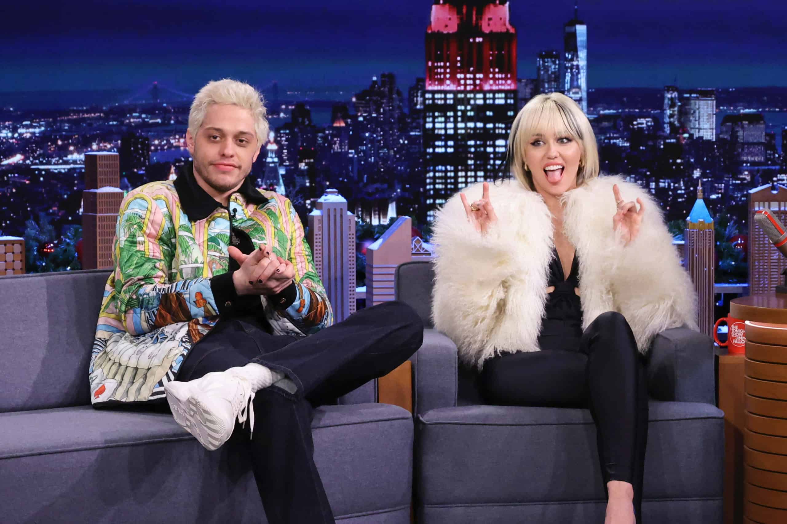 Miley Cyrus Reportedly Spotted Arriving At Pete Davidson’s Staten Island Condo After Jimmy Fallon Taping