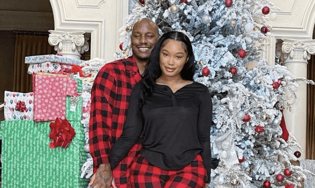 Tyrese shares that he and Zelie Timothy celebrated their first Christmas together with their daughters as he shared photos.
