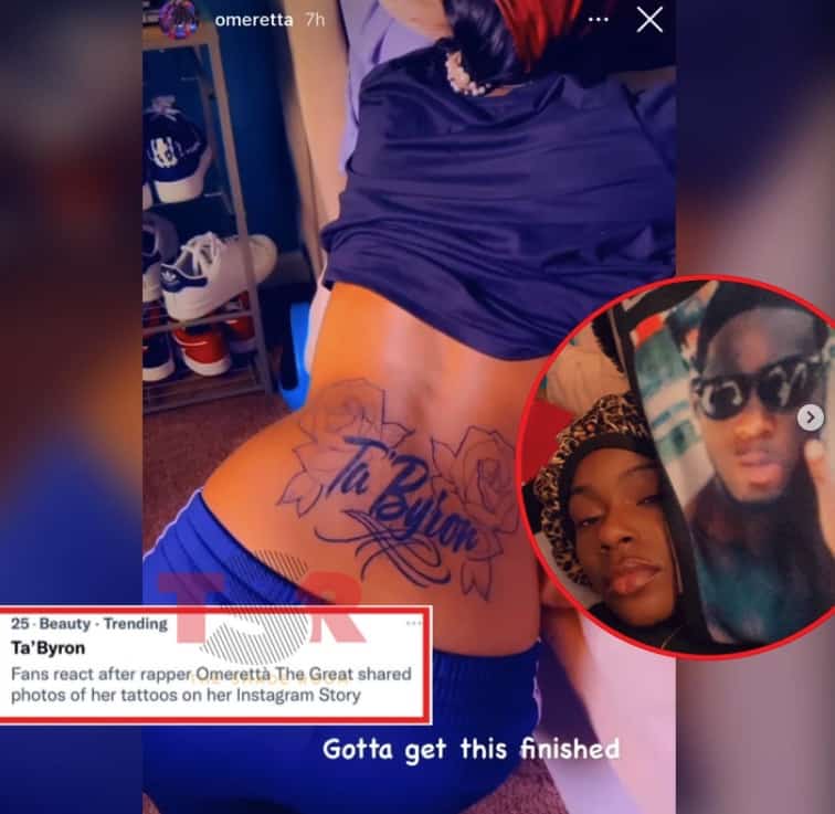 Asian Doll Reveals Face Tattoo Of King Vons Initials