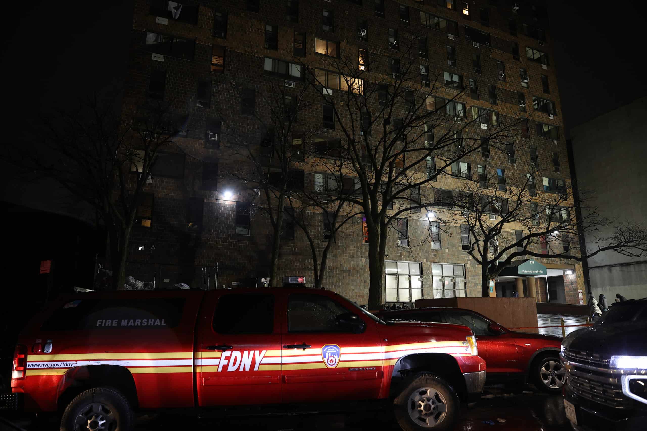 19 people were killed early Sunday after a fire caused by a space heater, ripped through an apartment building in the Bronx.