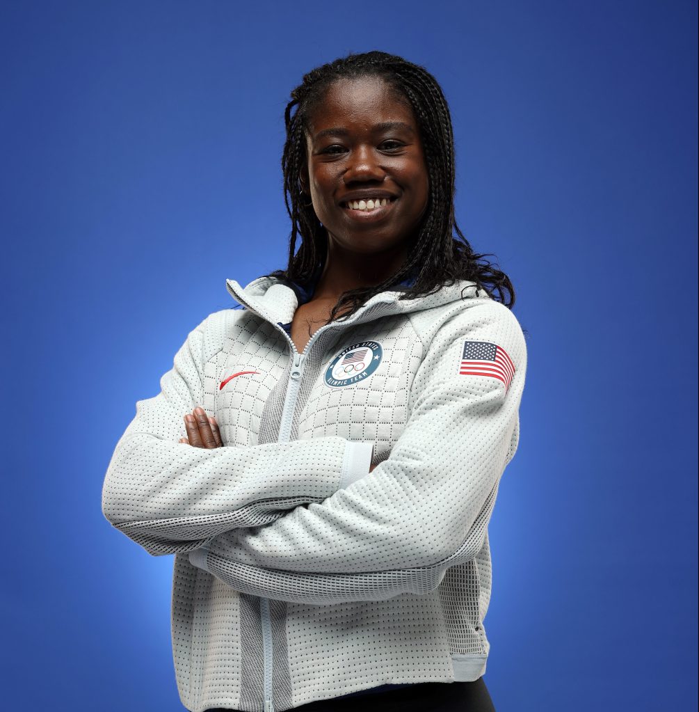 Erin Jackson becomes the first Black woman to win a medal in speed skating. She won her gold medal 500 meter race on Sunday.