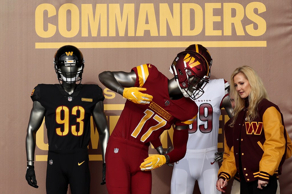 After a two-season process, the Washington Football Team has been renamed as the Commanders after previously being known as the Redskins.