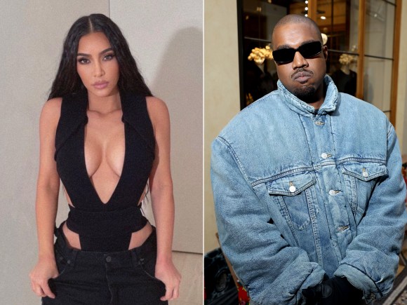 Kim Kardashian claps back at Kanye West after he criticizes her for letting their daughter use TikTok against his wishes.