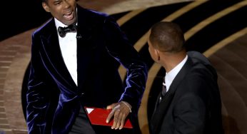 Will Smith Slaps Chris Rock In The Face Over Joke About Jada Pinkett-Smith’s Hair At The Oscars