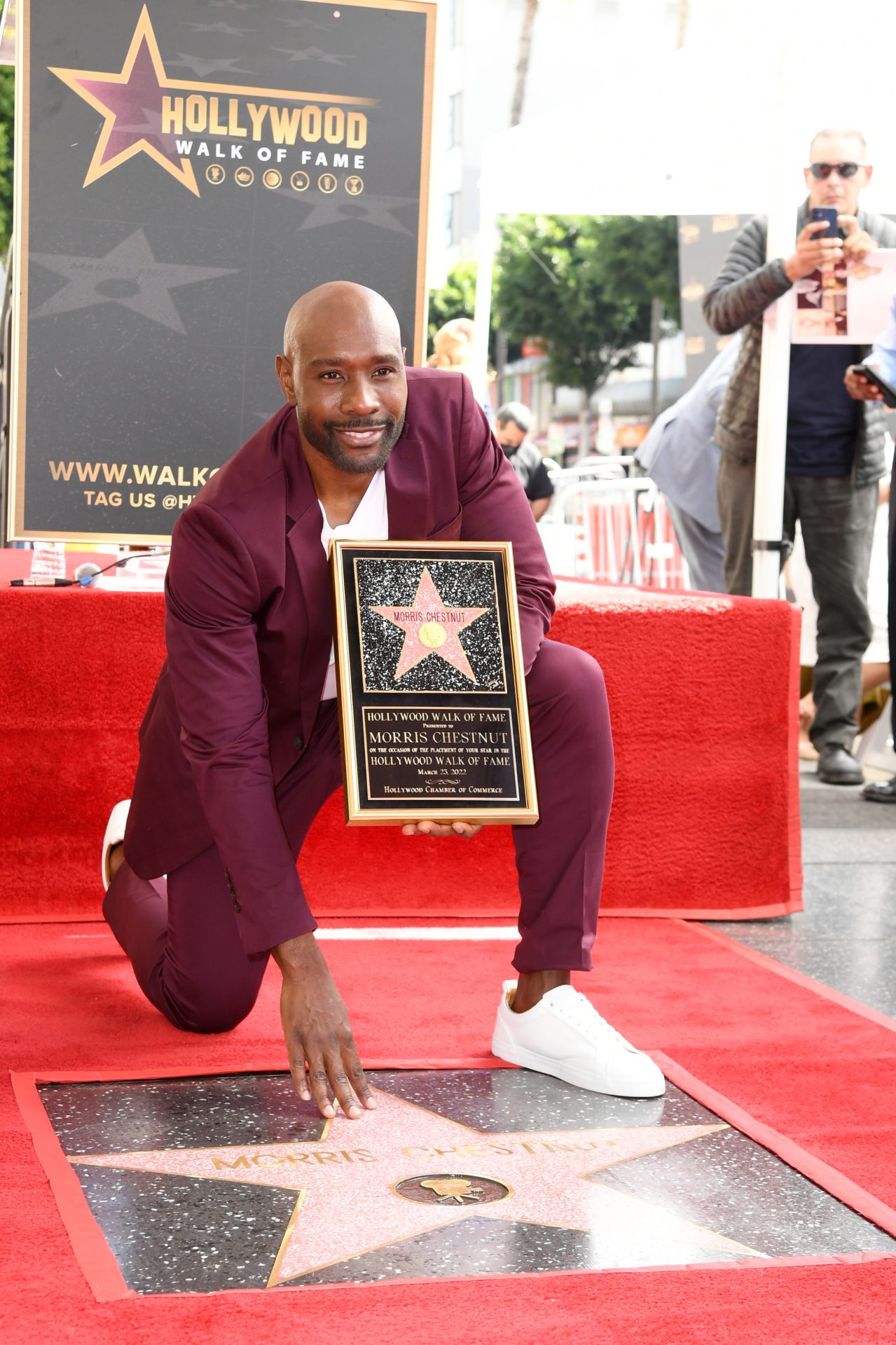 Morris Chestnut Receives Star On The Hollywood Walk Of Fame