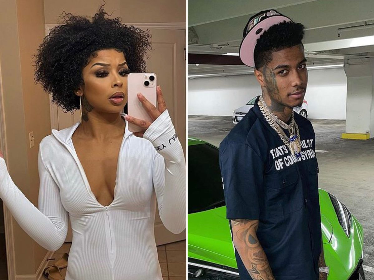 Chrisean Rock & Blueface were spotted together after she was arrested for stealing his car and breaking into his home.