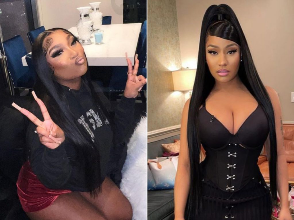 Erica Banks explains that she did not unfollow Nicki Minaj and she was blocked after agreeing with a post about Nicki doing features.