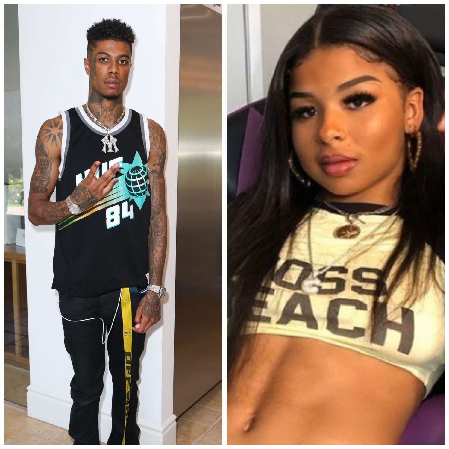 Video) Blueface Says He's Not Responsible For Chrisean Rock Getting Another Tattoo Of His Name: "Why Y'all Give A Crap So Much?"