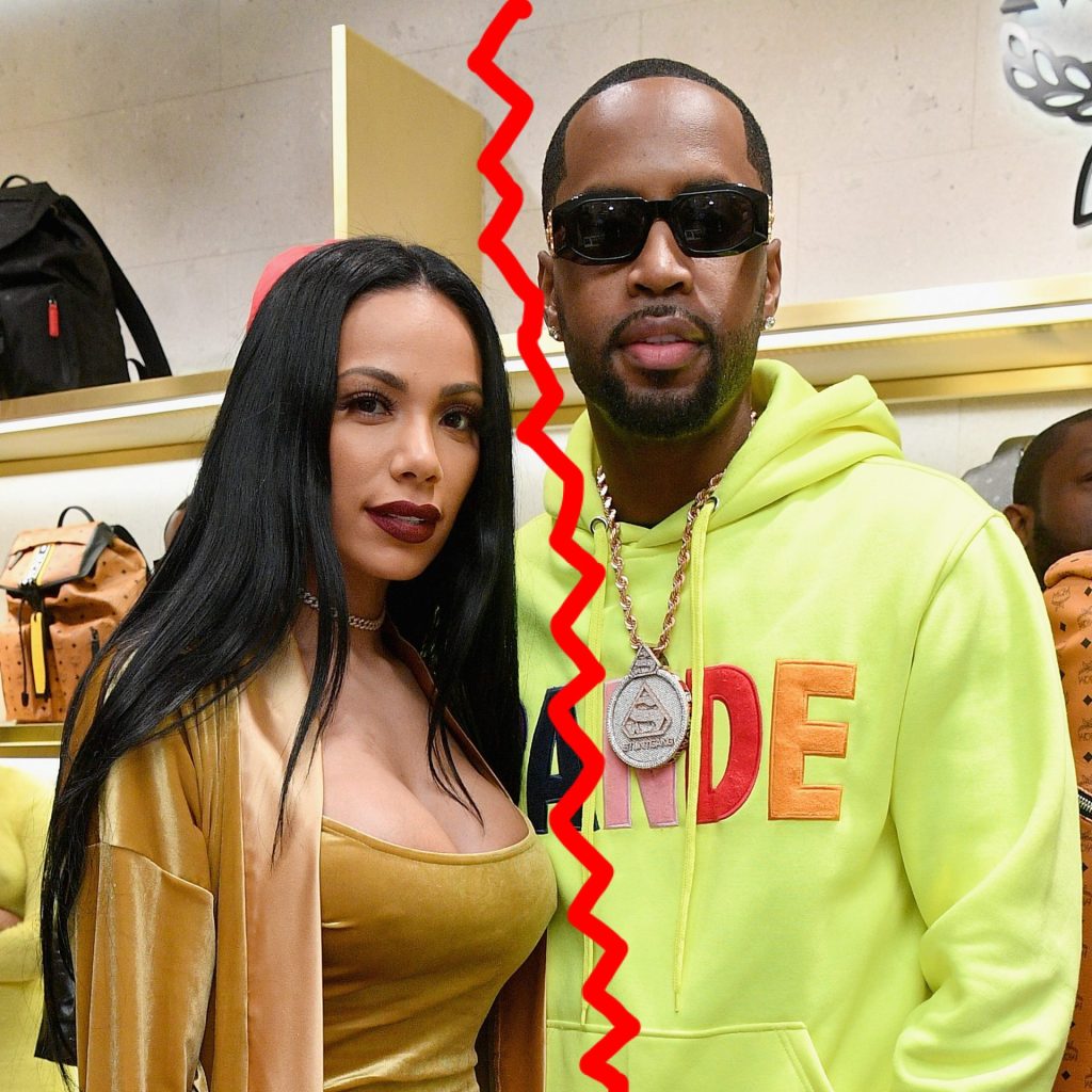 Erica Mena celebrated the fact that her divorce from Safaree is official after filing for divorce from him last year.