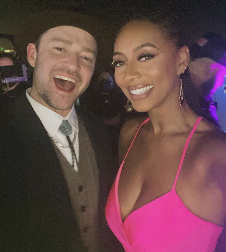 Justin Timberlake and Keri Hilson go down memory lane as they talk about how he helped with her record "Slow Dance."