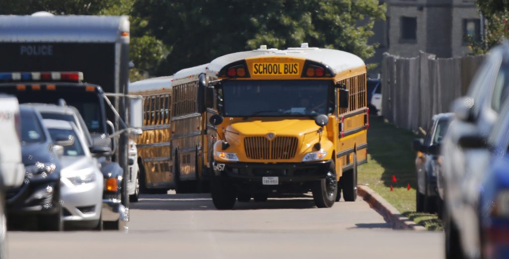 At least 14 children and one teacher has been killed at an elementary school in Uvalde, Texas, and the suspect has been killed.