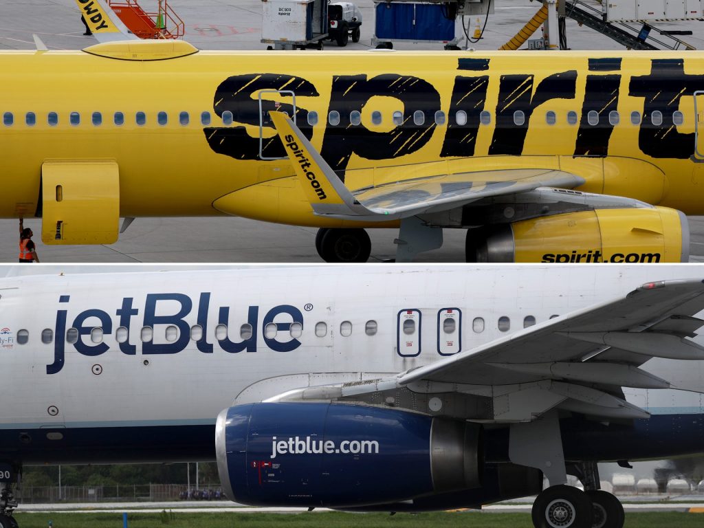 Spirit Airlines has declined to accept JetBlue's offer for a buyout and will move forward with the plan to merge with Frontier Airlines.