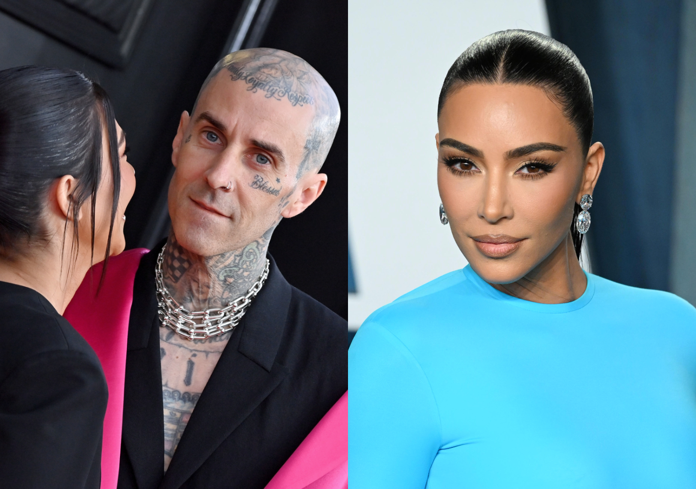 Fans Believe Travis Barker Moved To Calabasas For Kim Kardashian — Not Kourtney, Like He Claimed On Reality Show