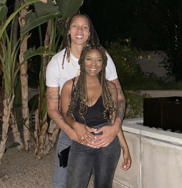Cherelle Griner the wife of Brittney Griner speaks out in her first interview since the WNBA star was detained in Russia.